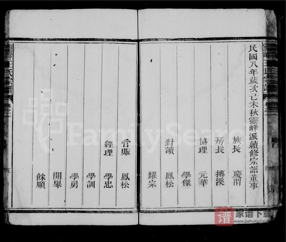 图片[2]-浙江江山市灵峰王氏重修宗谱PDF高清电子版下载-家谱下载