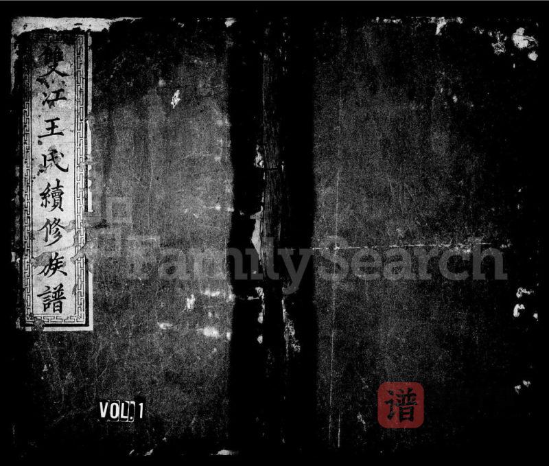 湖南湘乡双江王氏续修族谱（敦伦堂）PDF高清电子版下载-家谱下载