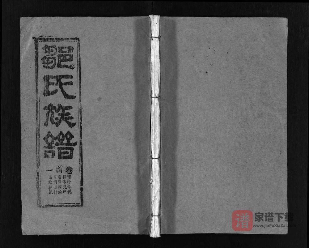 图片[1]-湖北黄冈红安县邹氏族谱（敦本堂）PDF高清电子版下载-家谱下载