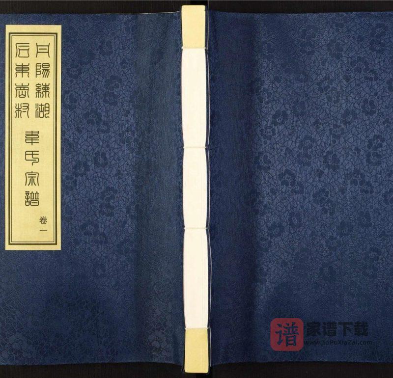 江苏丹阳练湖后东岗村韦氏宗谱(一经堂)PDF高清电子版下载-家谱下载