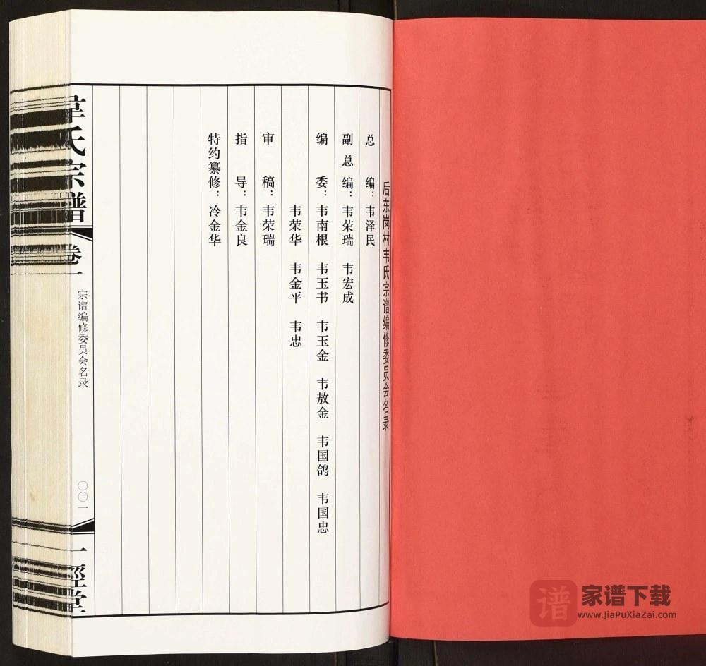 图片[2]-江苏丹阳练湖后东岗村韦氏宗谱（一经堂）PDF高清电子版下载-家谱下载