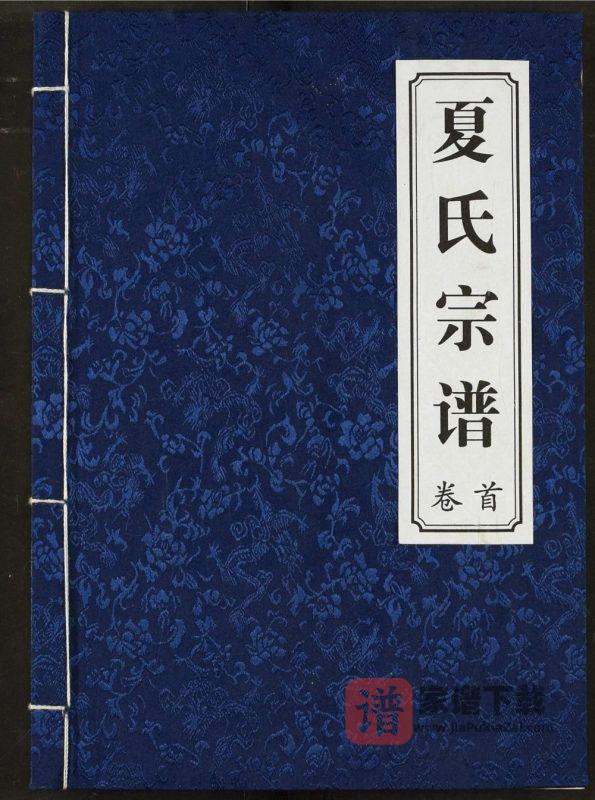 湖北咸宁通城夏氏宗谱(会稽堂)PDF高清电子版下载-家谱下载