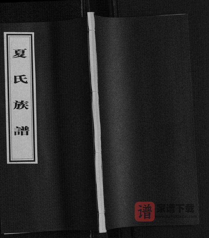 山东日照莒县夏氏族谱PDF高清电子版下载-家谱下载