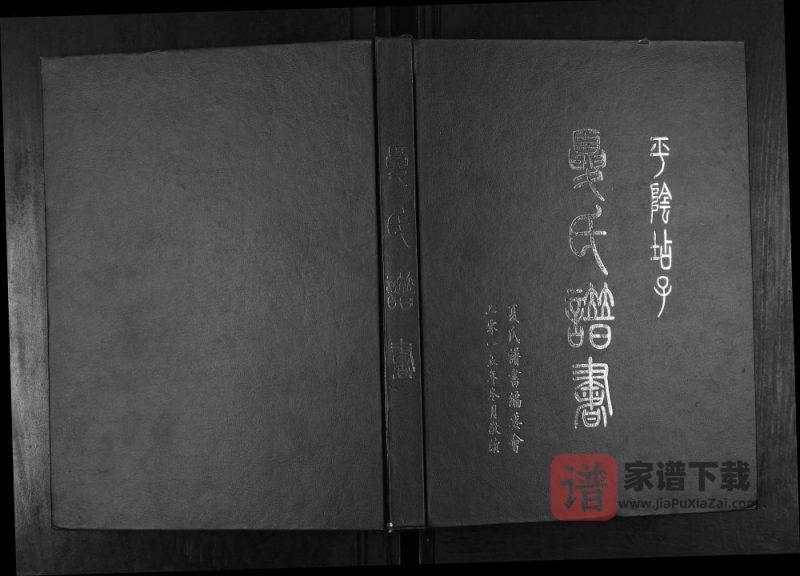 山东济南平阴店子夏氏谱书附家族纪事PDF高清电子版下载-家谱下载