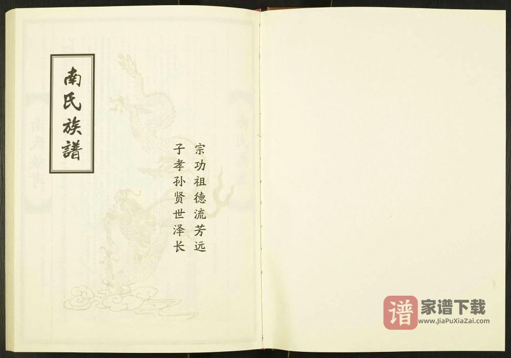 图片[2]-山东泰安东平县南氏族谱PDF高清电子版下载-家谱下载