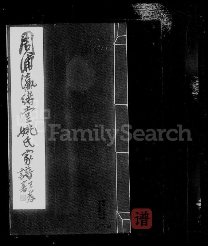 上海南汇区周浦姚氏家谱(瀛绪堂)PDF高清电子版下载-家谱下载