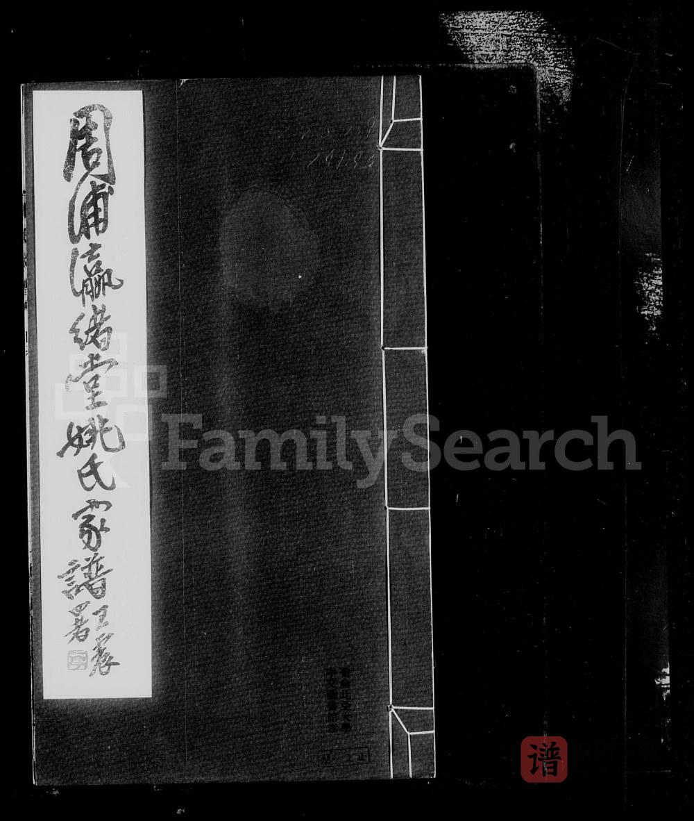 图片[1]-上海南汇区周浦姚氏家谱（瀛绪堂）PDF高清电子版下载-家谱下载