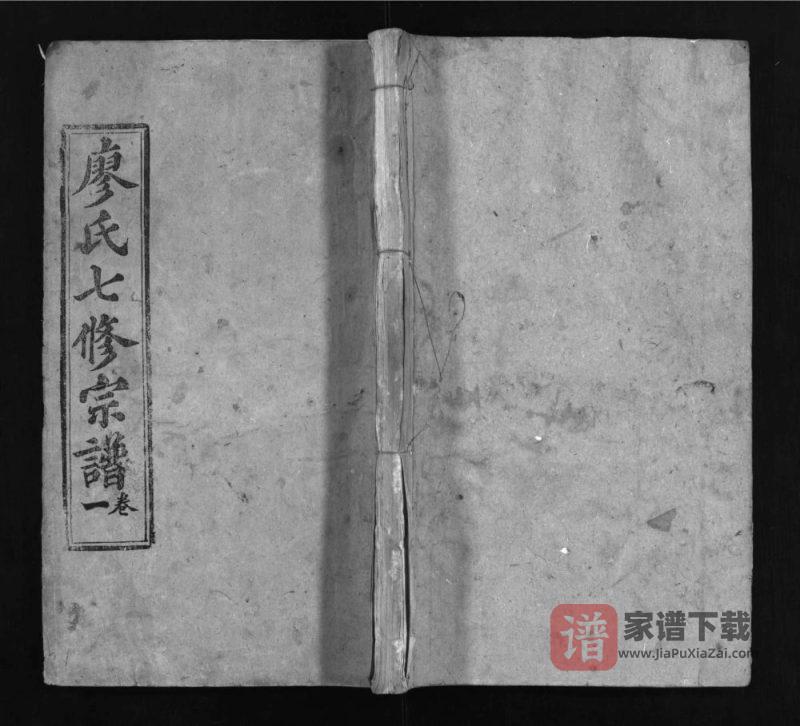 湖北黄冈罗田廖氏七修宗谱(世彩堂)PDF高清电子版下载-家谱下载
