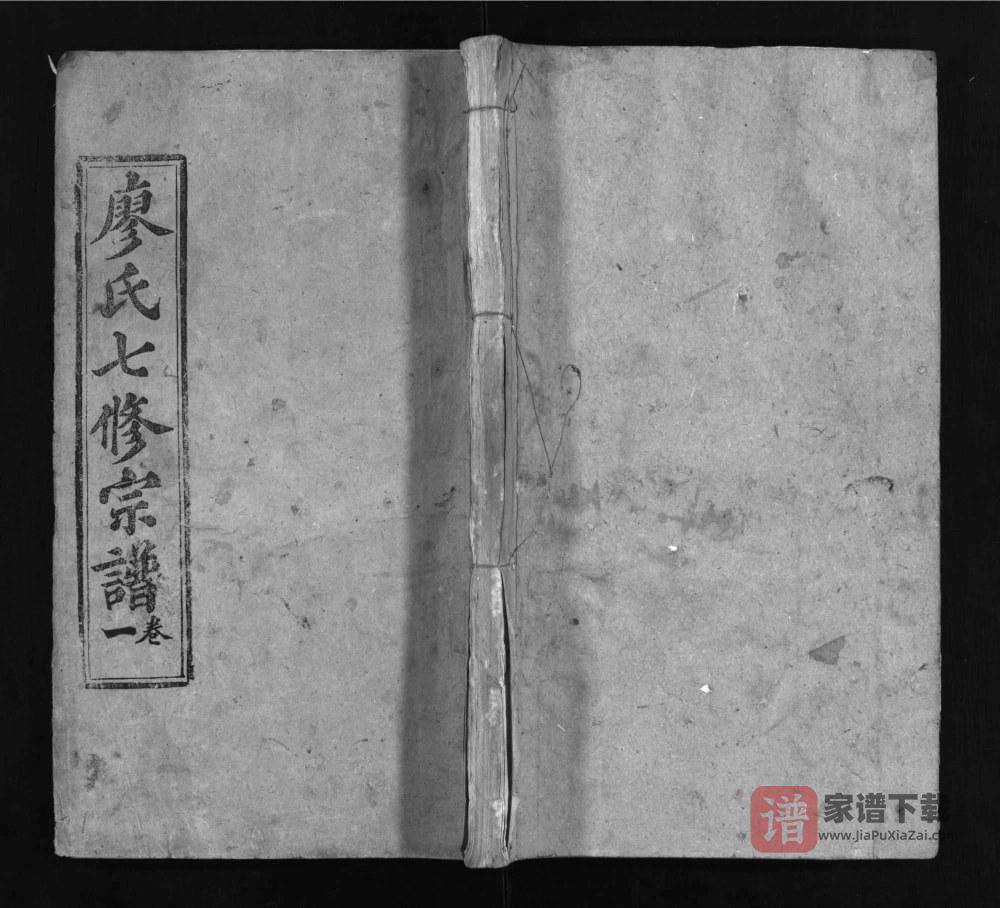 湖北黄冈罗田廖氏七修宗谱（世彩堂）PDF高清电子版下载