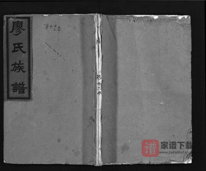 湖南浏阳浏邑廖氏族谱（武威堂）PDF高清电子版下载-家谱下载