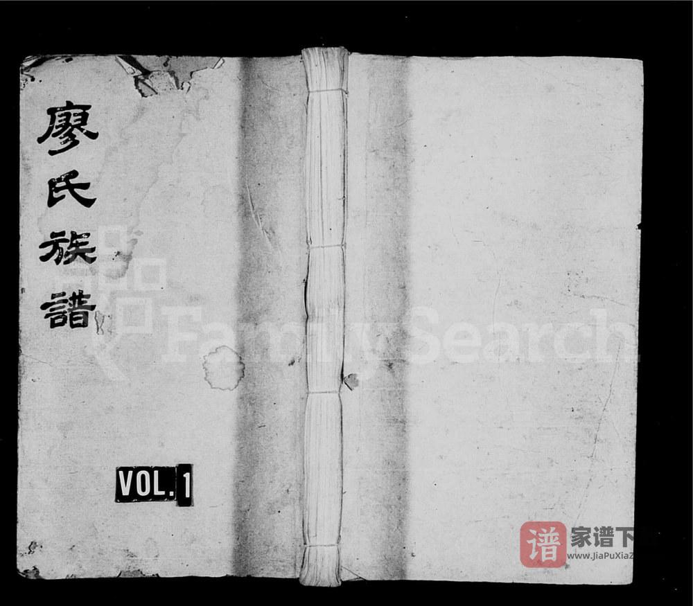 图片[1]-江西宜春万载潭溪廖氏族谱（武威堂）PDF高清电子版下载-家谱下载