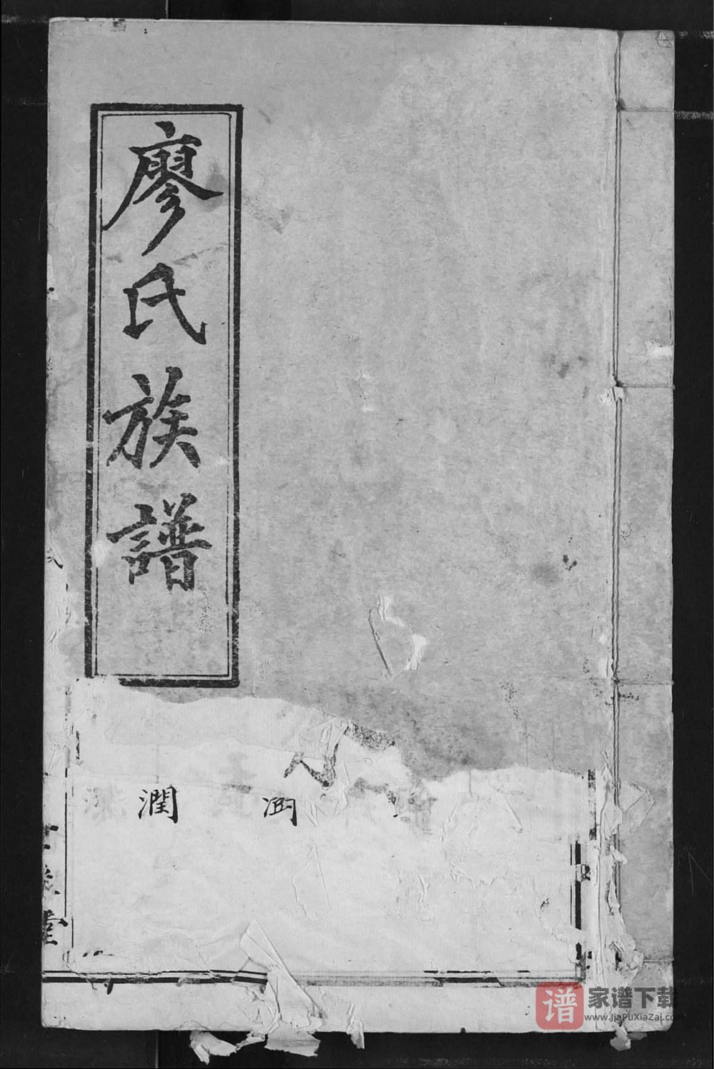 图片[1]-湖北宜都廖氏族谱（世彩堂）PDF高清电子版下载-家谱下载