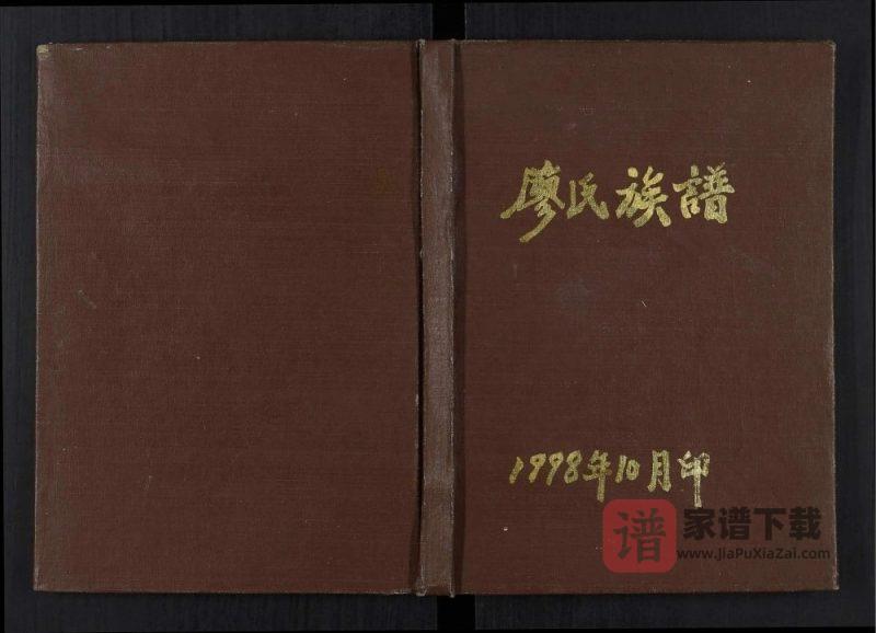 重庆云阳县廖氏族谱PDF高清电子版下载-家谱下载