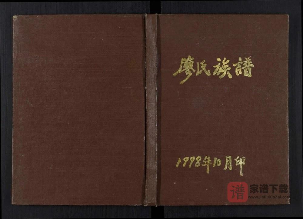 图片[1]-重庆云阳县廖氏族谱PDF高清电子版下载-家谱下载