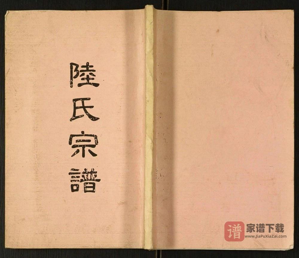 四川达州开江陆氏宗谱PDF高清电子版下载