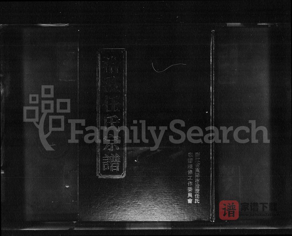 浙江东阳洽澄任氏宗谱PDF高清电子版下载