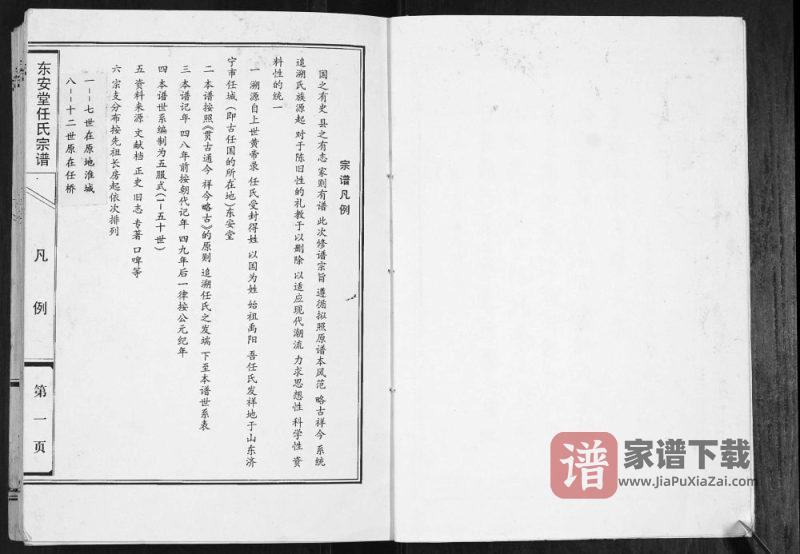 江苏盐城建湖县任氏宗谱(东安堂)PDF高清电子版下载-家谱下载