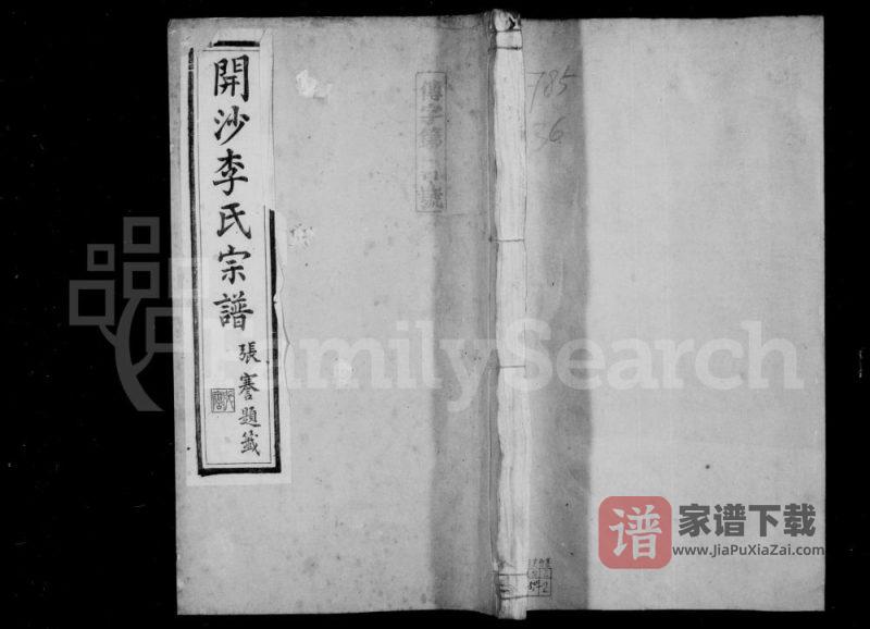 江苏镇江丹徒区开沙李氏宗谱（介祉堂）PDF高清电子版下载-家谱下载