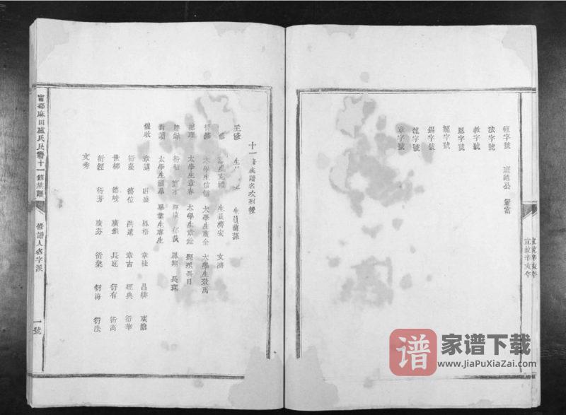 江西赣州宁都麻田卢氏民籍十一修族谱PDF高清电子版下载-家谱下载
