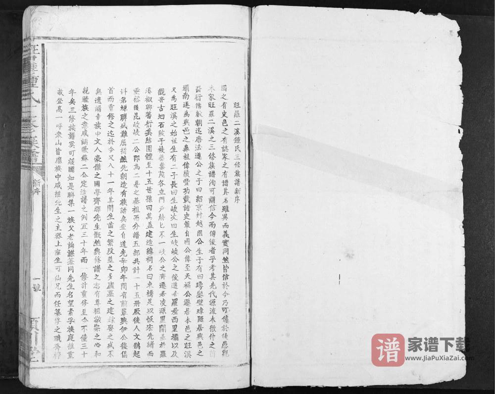 图片[2]-江西赣州兴国县旺罗钟氏三修族谱（颍川堂）PDF高清电子版下载-家谱下载