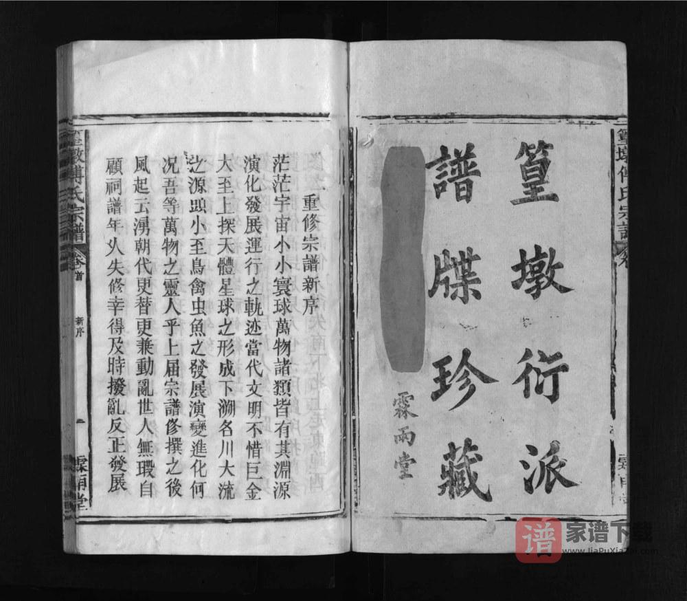 图片[2]-江西上饶篁墩傅氏宗谱（霖雨堂）PDF高清电子版下载-家谱下载