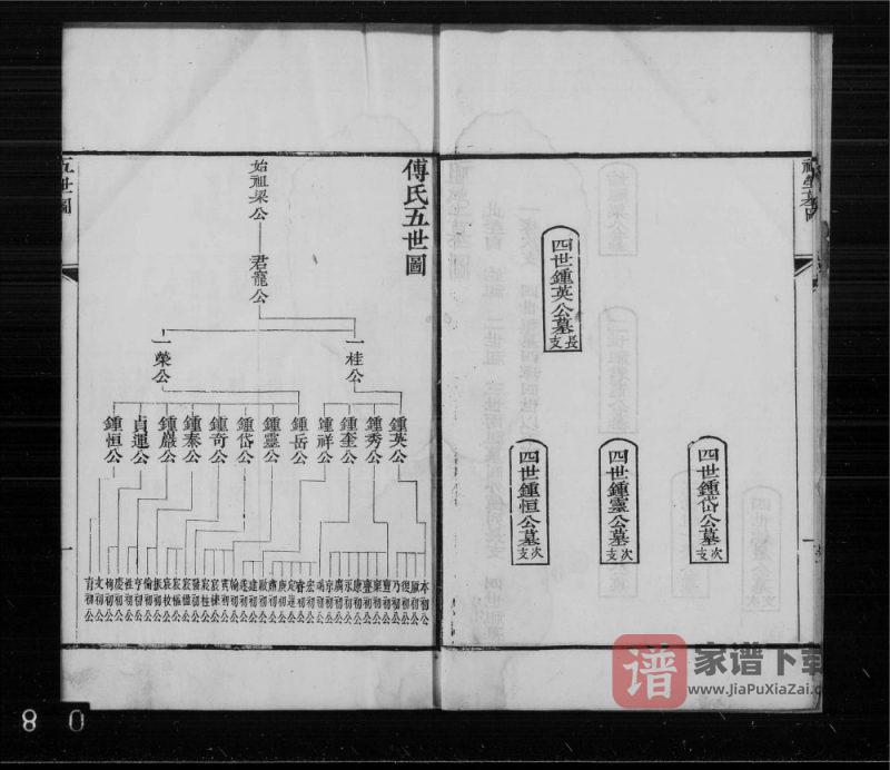 山东高密傅氏族谱PDF高清电子版下载-家谱下载