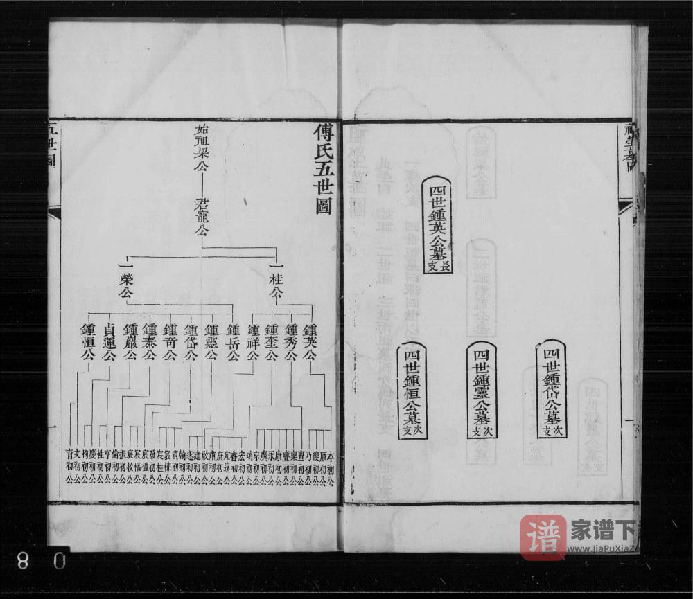 山东高密傅氏族谱PDF高清电子版下载