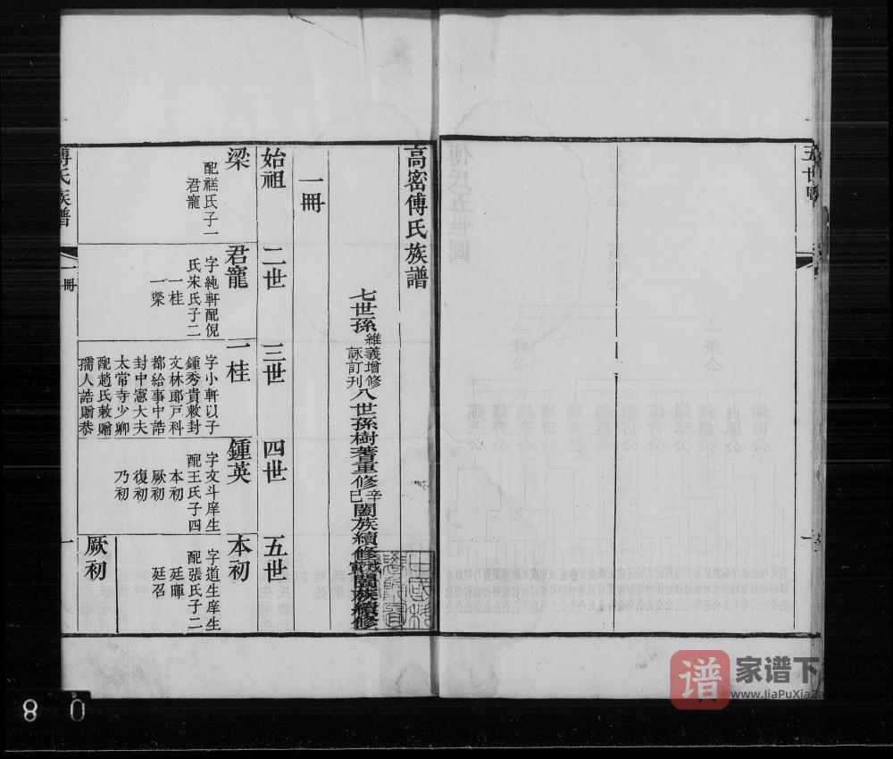 图片[2]-山东高密傅氏族谱PDF高清电子版下载-家谱下载