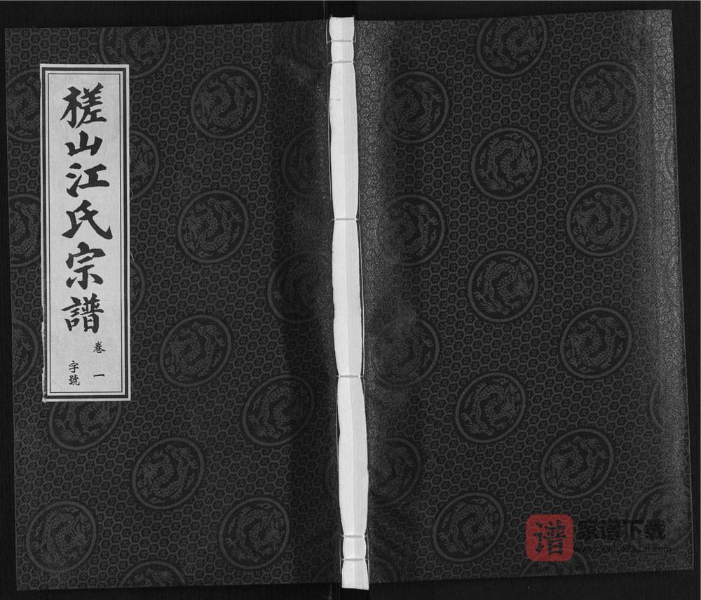 安徽合肥庐江县槎山江氏宗谱PDF高清电子版下载