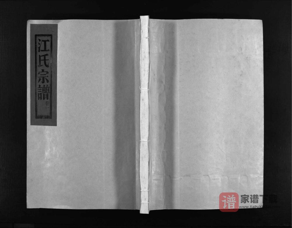 浙江玉环芦岙江氏宗谱PDF高清电子版下载
