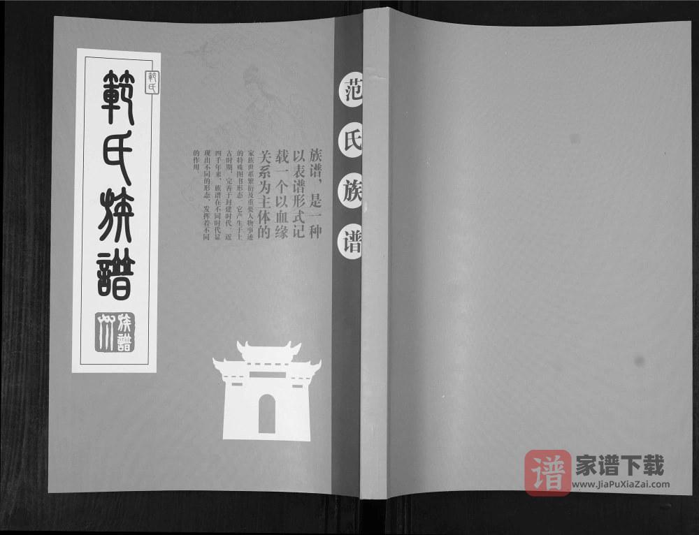 山东青岛城阳区范氏族谱PDF高清电子版下载