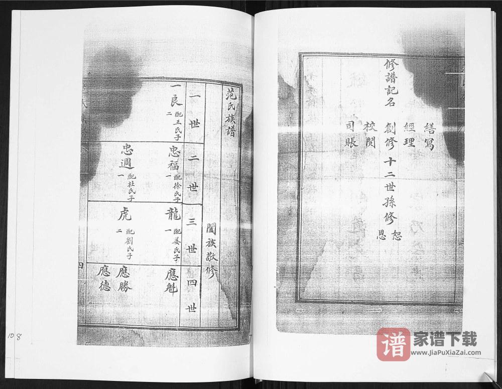 山东青岛即墨关东范氏族谱PDF高清电子版下载
