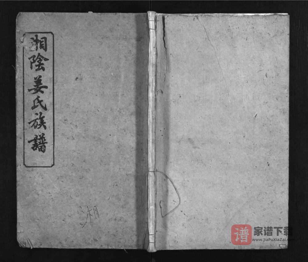 湖南岳阳湘阴姜氏族谱（亲九堂）PDF高清电子版下载