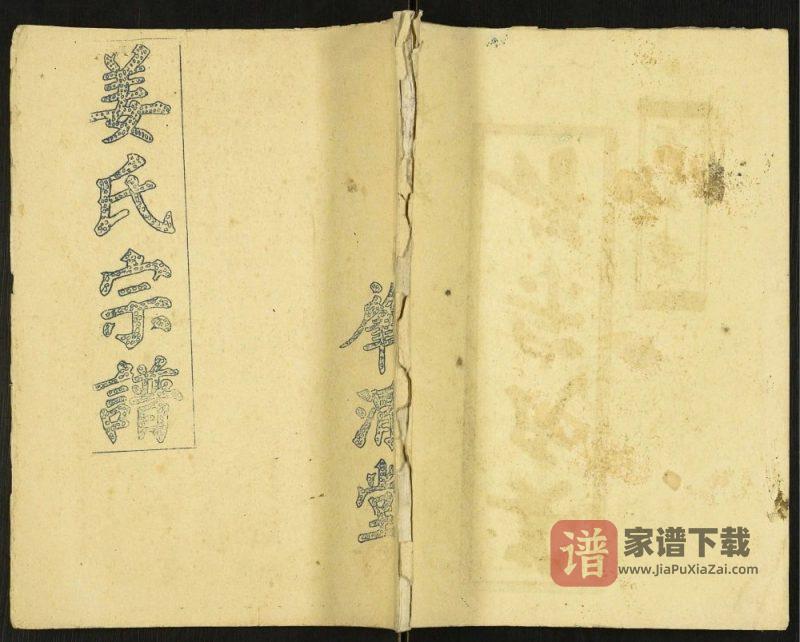 江苏徐州沛县姜氏宗谱（肇渭堂）PDF高清电子版下载-家谱下载
