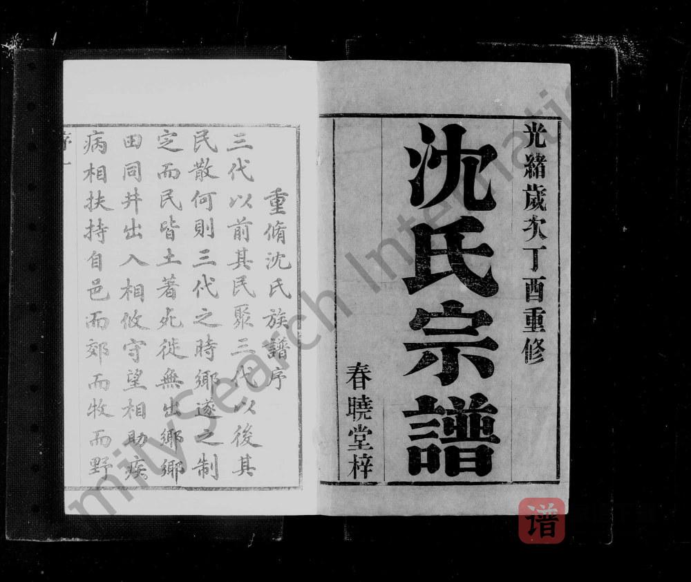 图片[2]-江苏常州白洋桥沈氏宗谱（春晓堂）PDF高清电子版下载-家谱下载