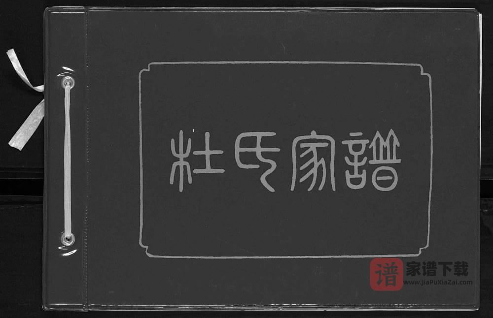图片[1]-甘肃庆阳镇原县杜氏家谱PDF高清电子版下载-家谱下载