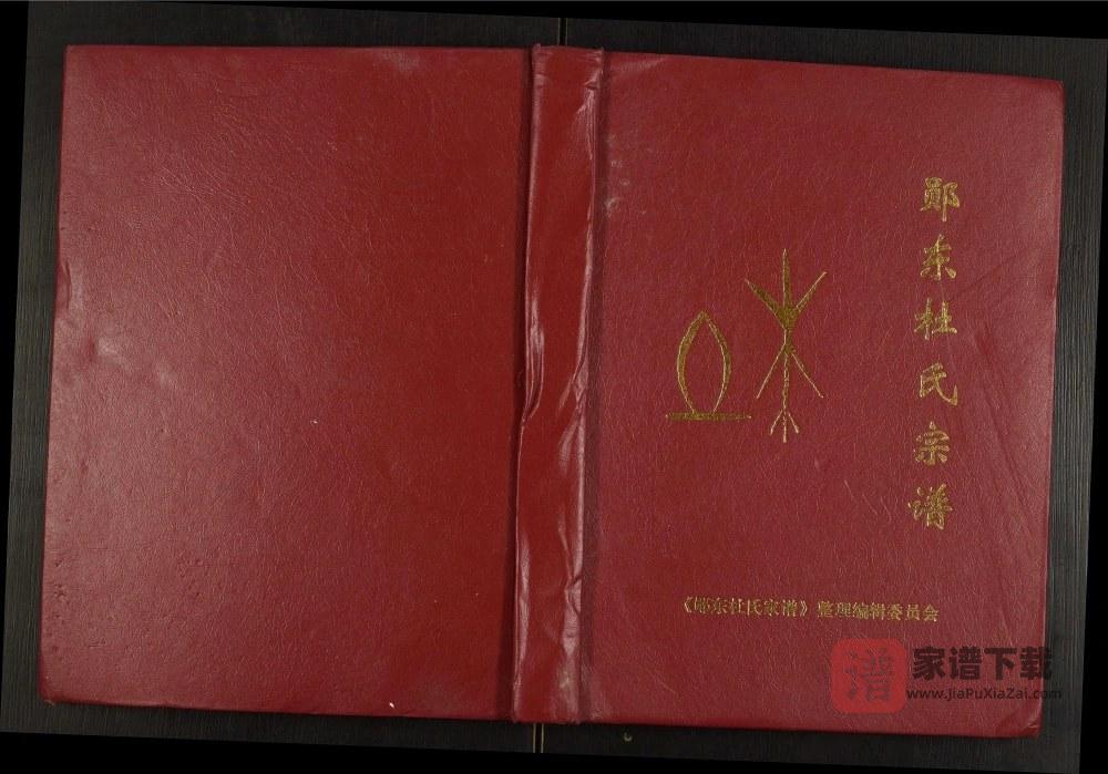 图片[1]-湖北十堰郧阳区郧东杜氏宗谱PDF高清电子版下载-家谱下载