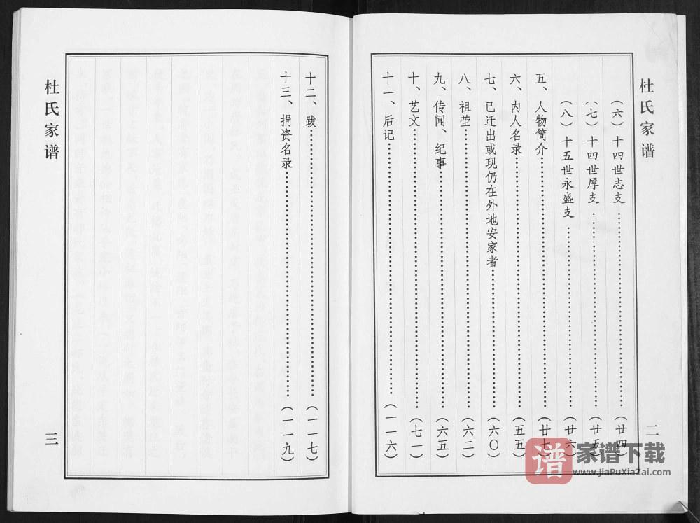 图片[2]-山西阳泉平定县尤庄杜氏家谱PDF高清电子版下载-家谱下载