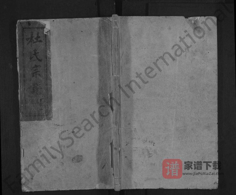 湖北大冶杜氏宗谱（诗史堂）PDF高清电子版下载-家谱下载