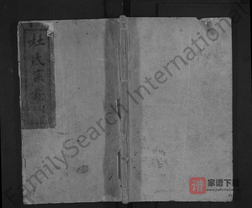 图片[1]-湖北大冶杜氏宗谱（诗史堂）PDF高清电子版下载-家谱下载
