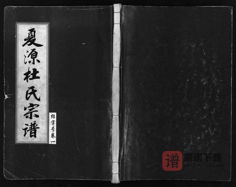 浙江东阳夏源杜氏宗谱PDF高清电子版下载-家谱下载
