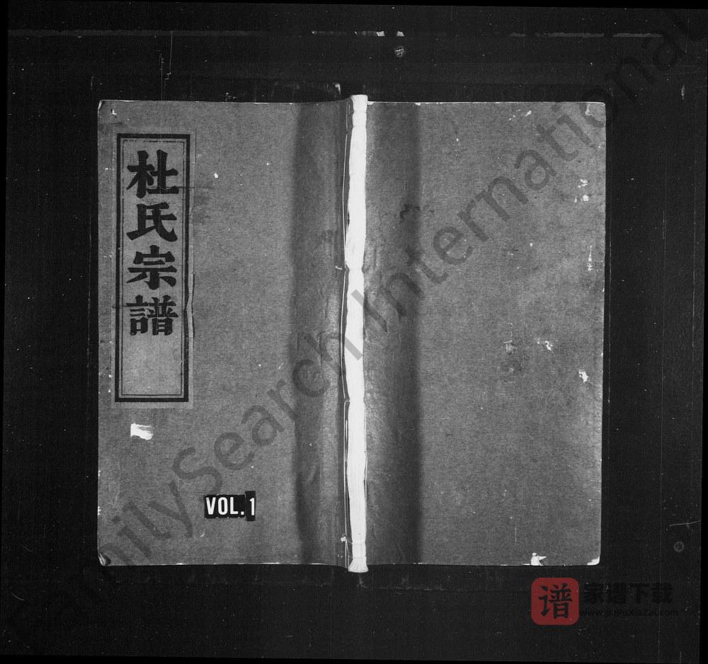浙江杭州临安杜氏宗谱（余庆堂）PDF高清电子版下载