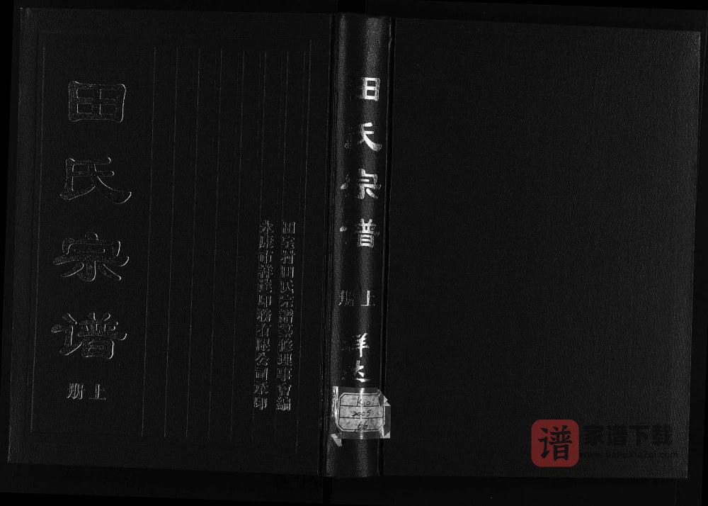 浙江永康田宅田氏宗谱PDF高清电子版下载