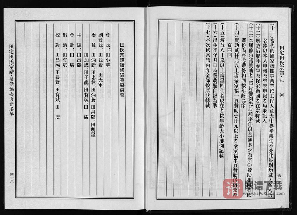 图片[2]-浙江永康田宅田氏宗谱PDF高清电子版下载-家谱下载