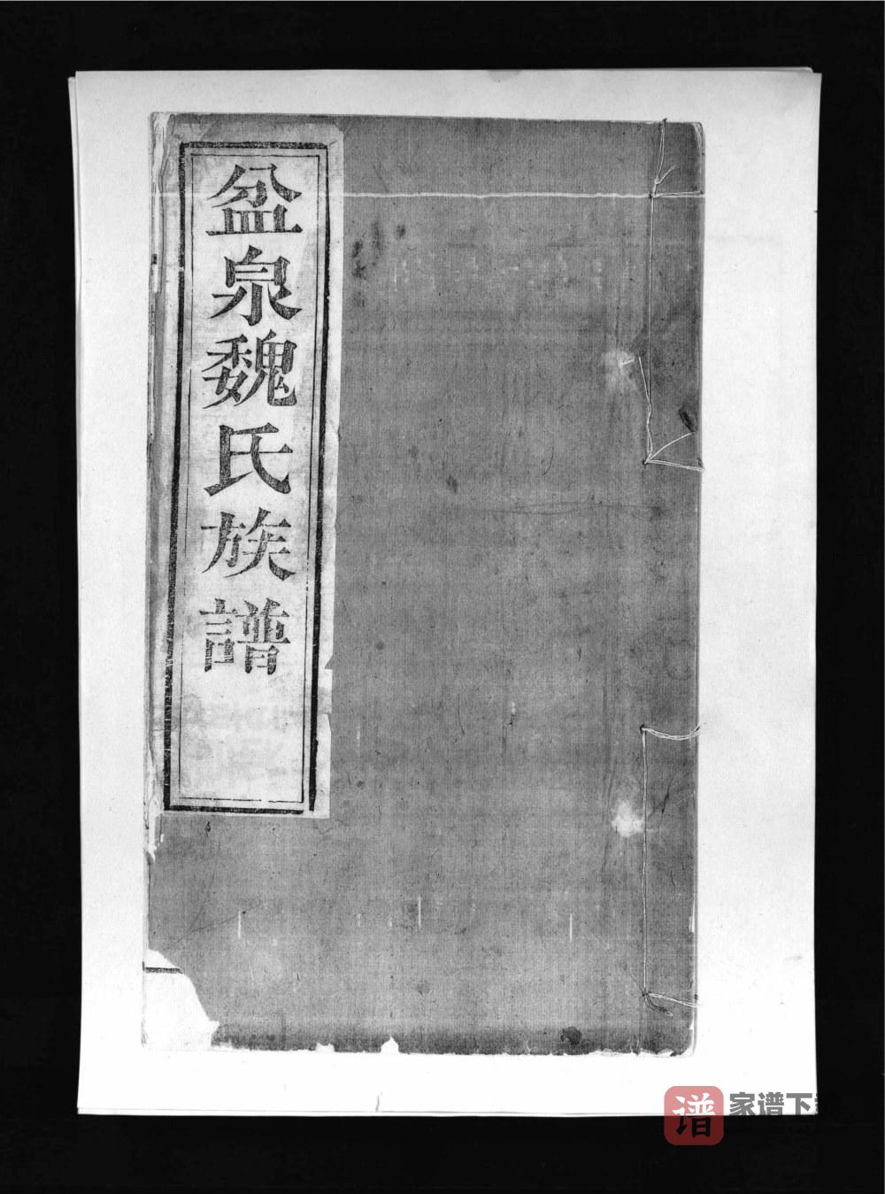图片[1]-山东淄博博山区盆泉魏氏族谱PDF高清电子版下载-家谱下载