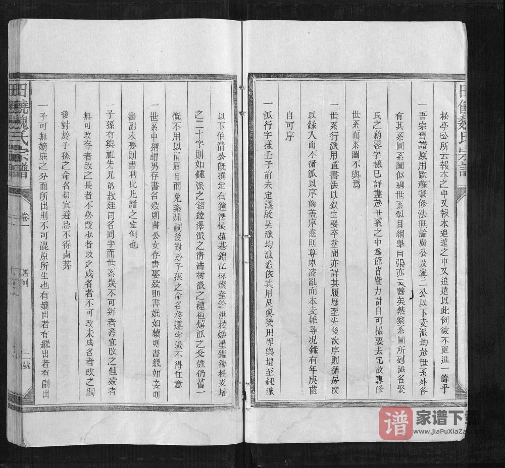图片[2]-江西上饶田饶魏氏宗谱PDF高清电子版下载-家谱下载