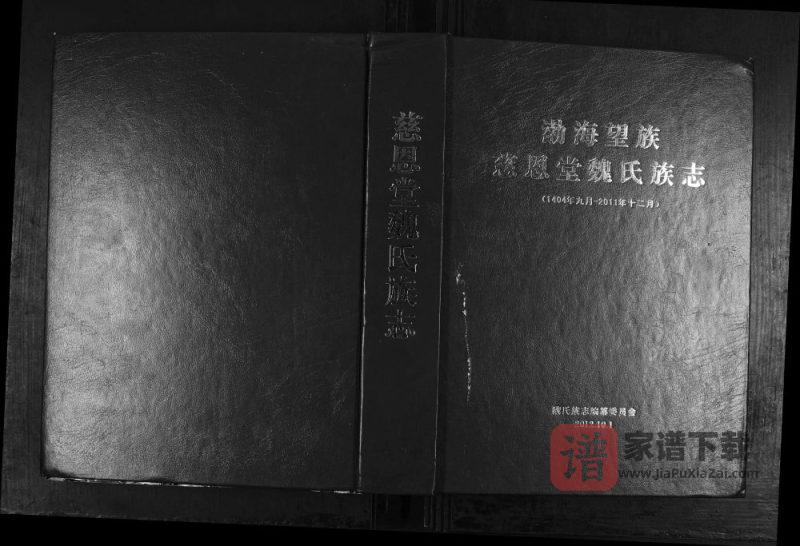 山东德州宁津魏氏族志（慈恩堂）PDF高清电子版下载-家谱下载