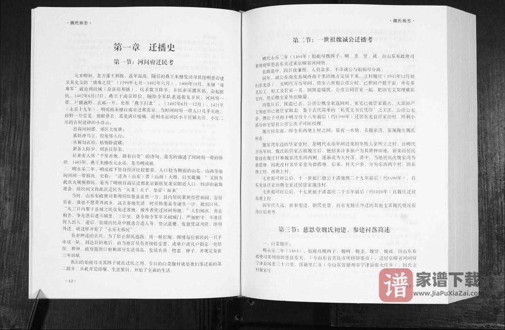 图片[2]-山东德州宁津魏氏族志（慈恩堂）PDF高清电子版下载-家谱下载