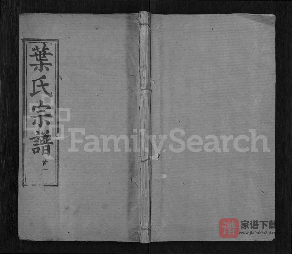 图片[1]-湖北麻城叶氏宗谱（性善堂）PDF高清电子版下载-家谱下载