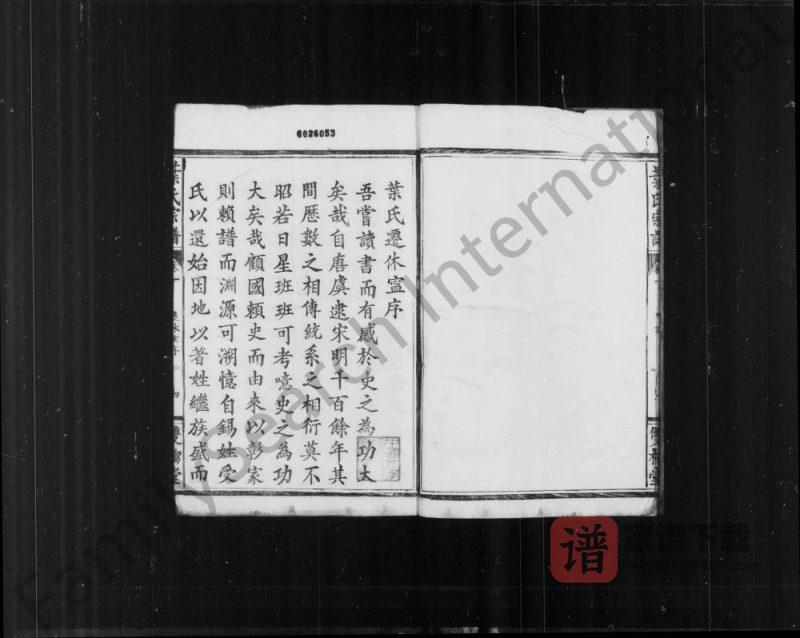 湖北咸宁叶氏宗谱（双榴堂）PDF高清电子版下载-家谱下载